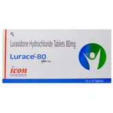 Lurace 80 Tablet 10's, Pack of 10 TabletS