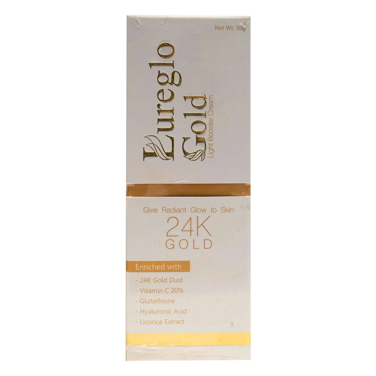 Lureglo Gold Light Booster Cream 50 gm, Pack of 1 Lureglo Gold Light Booster Cream 50 gm, Pack of 1