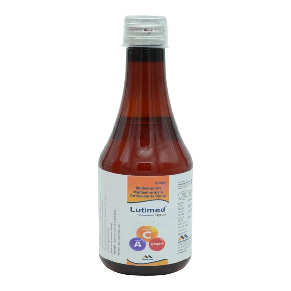 Lutimed Mixed Fruit Syrup 200 ml