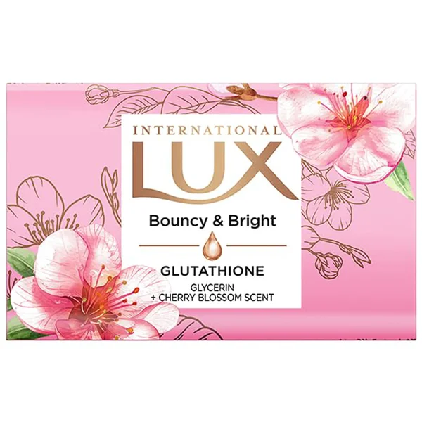 Lux Bouncy & Bright Glutathione Soap, 130 gm