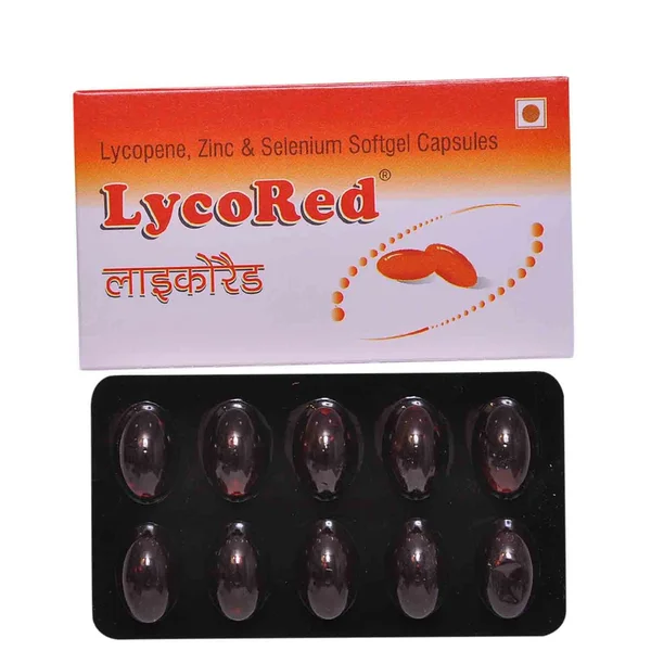 Lycored Softgels Capsule 10's, Pack of 10