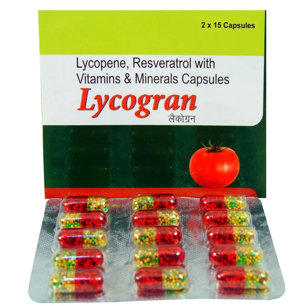 Lycogran Capsule 15's, Pack of 15