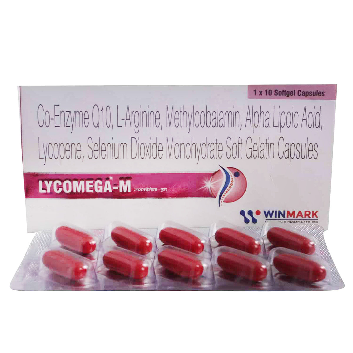 Lycomega-M Capsule 10's, Pack of 10 Lycomega-M Capsule 10's, Pack of 10