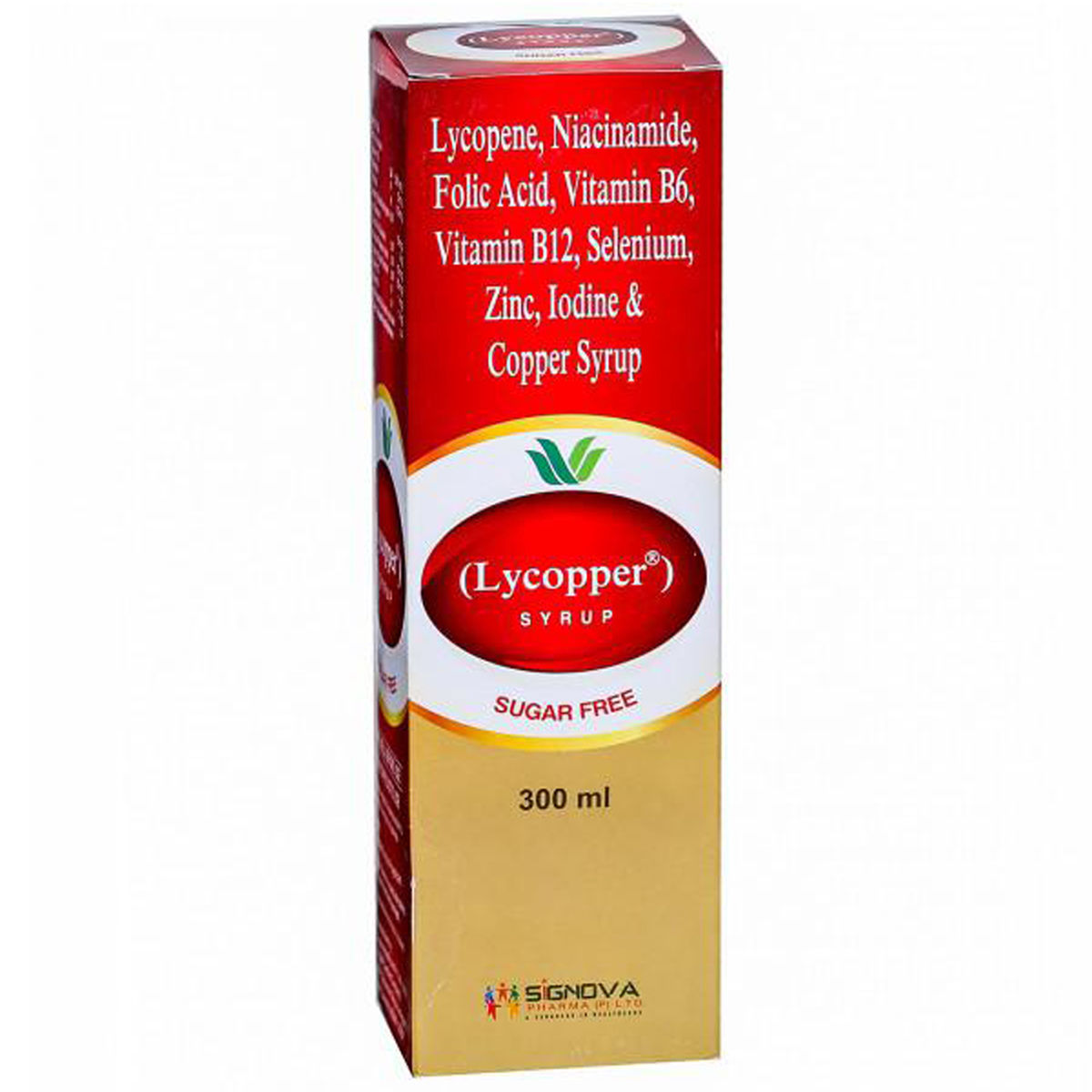 Buy Lycopper Sugar Free Syrup 300 ml Online