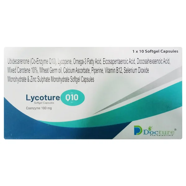 Lycoture Q10 Softgel Capsule 10's