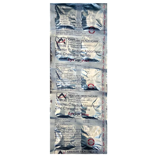 Lycup-Plus Chewable Tablet 10's