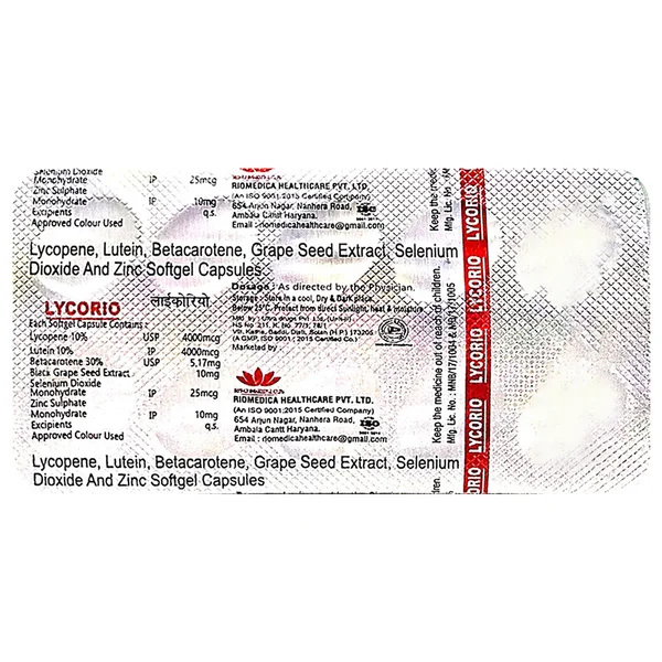 Lycorio Softgel Capsule 10's