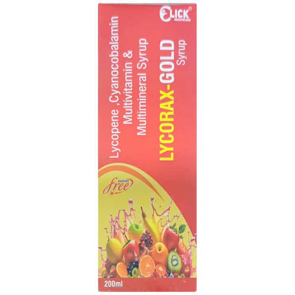 Lycorax-Gold Sugar Free Syrup 200 ml