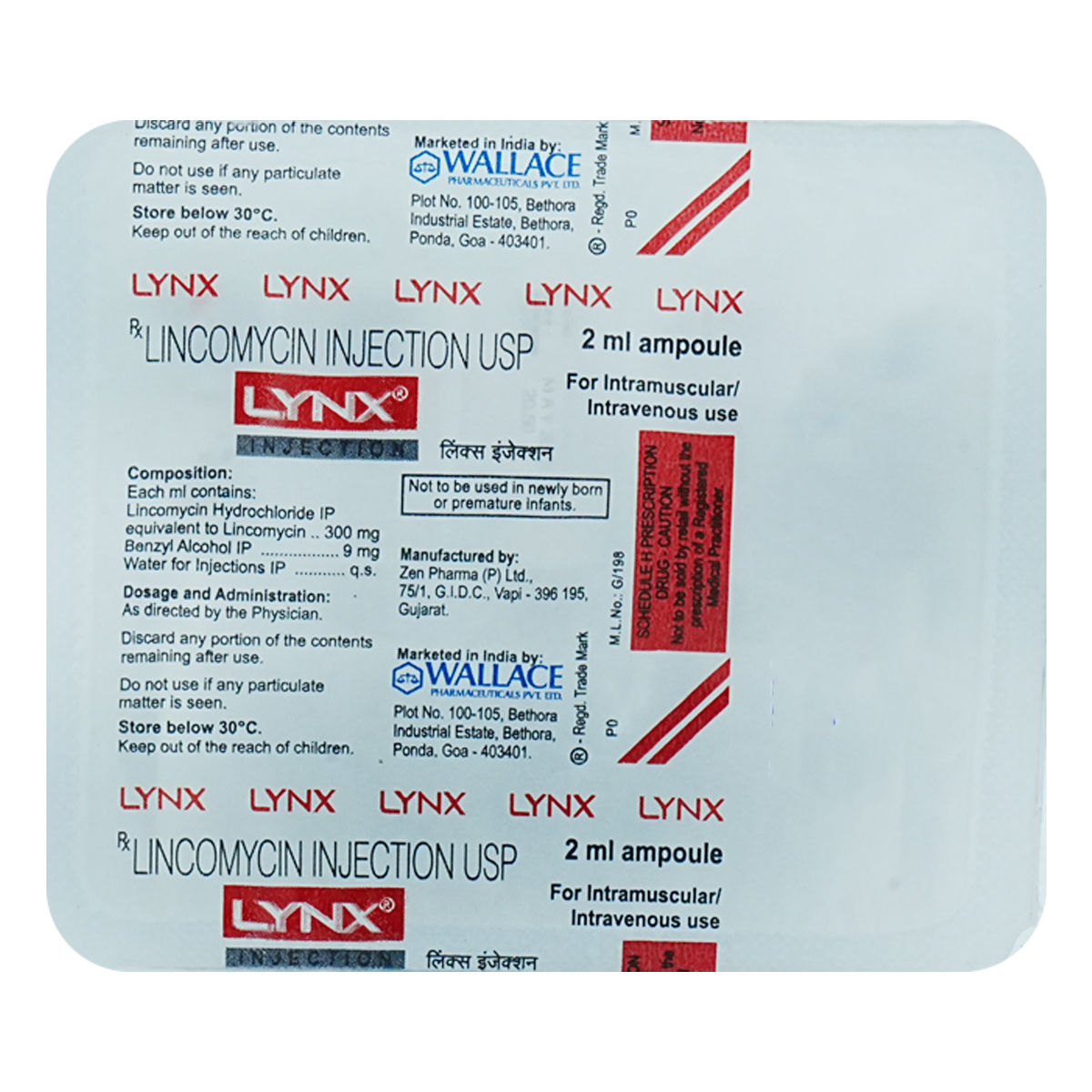 Lynx Injection 2 ml Uses, Side Effects, Price Apollo Pharmacy