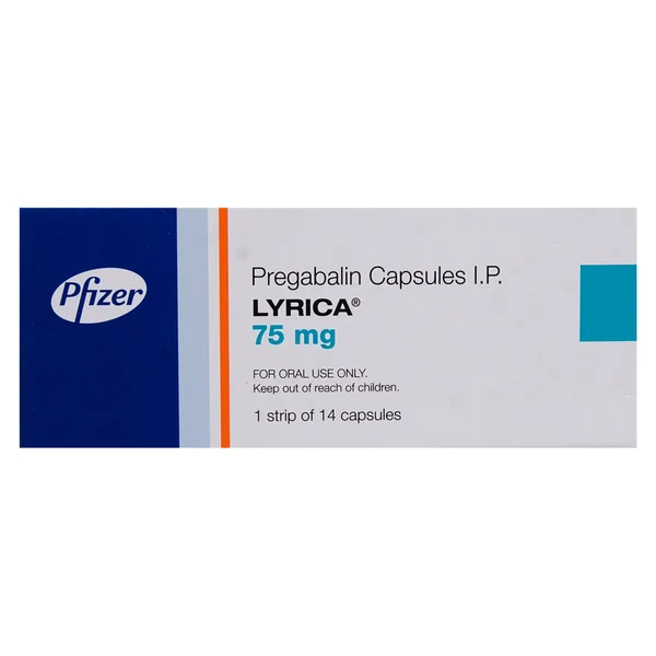 Lyrica 75 mg Capsule 14's, Pack of 14 CAPSULES