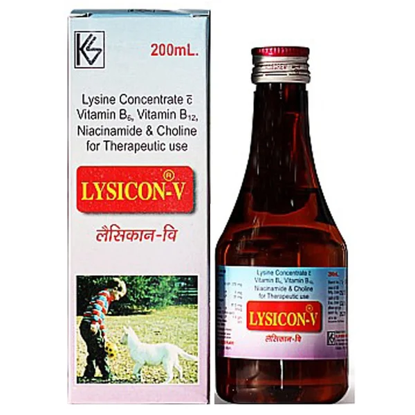 Lysicon V Liquid 200 ml, Pack of 1 Liquid