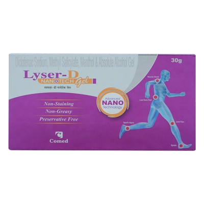 Lyser-D Nanotech Gel 30 gm, Pack of 1 OINTMENT