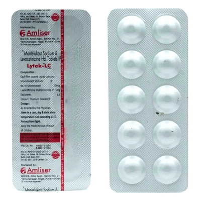 Lytek-LC 10/5 Tablet 10's, Pack of 10 TabletS