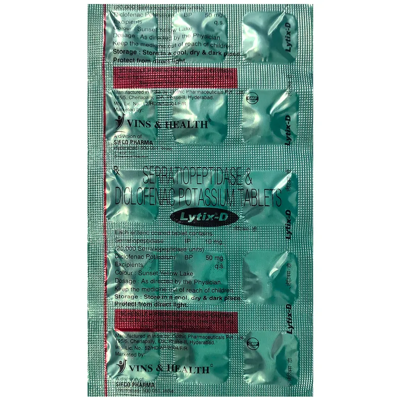 Lytiox Buy Lytix-D Tablet 15's online | Uses, Side Effects, Price and ...