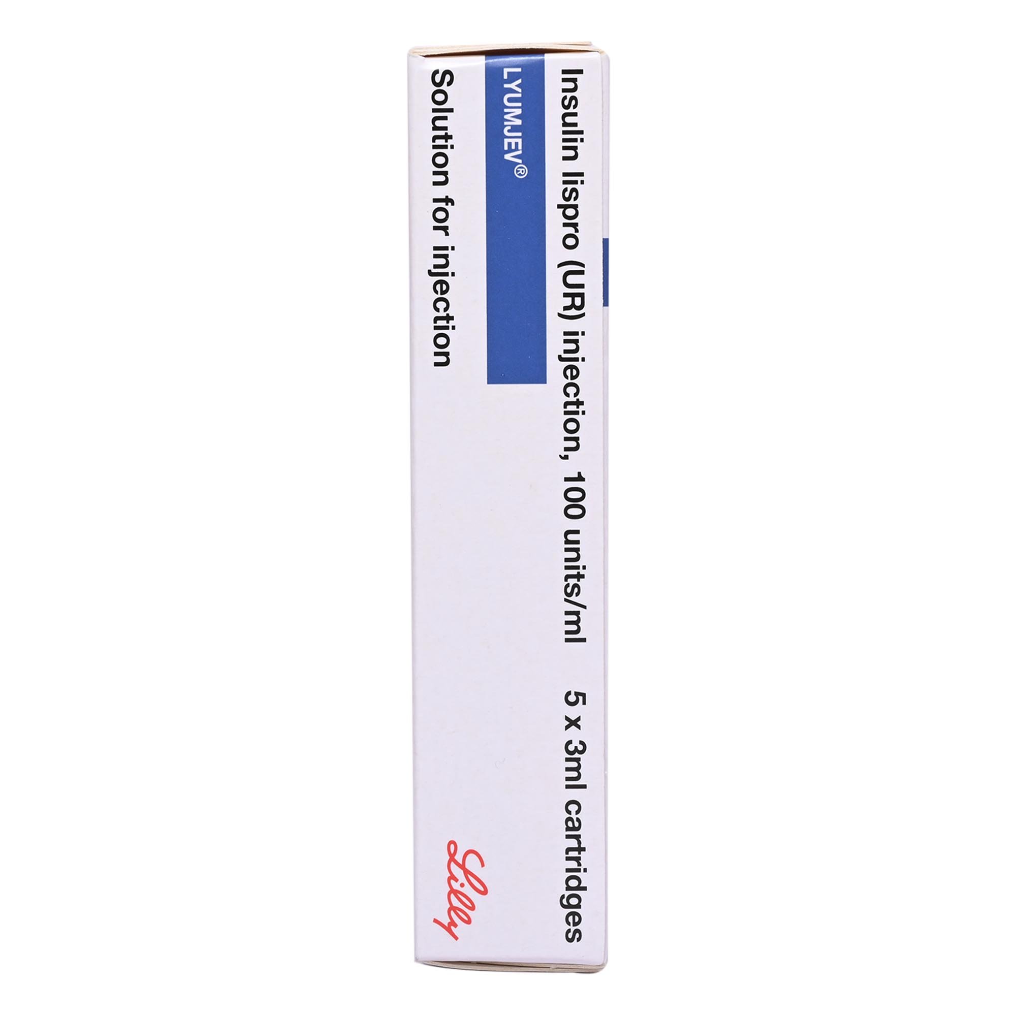 Lyumjev 100IU Cartridge 3 ml, Pack of 1 Injection Lyumjev 100IU Cartridge 3 ml, Pack of 1 Injection