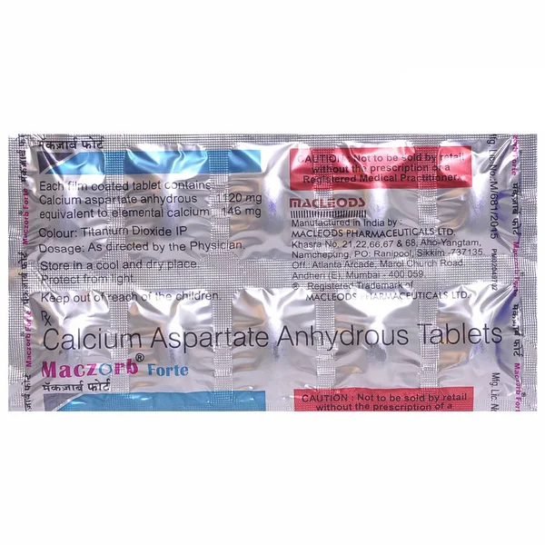 Maczorb Forte Tablet 10's, Pack of 10 TabletS