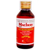 Macbery Straberry Syrup 100 ml, Pack of 1 SYRUP