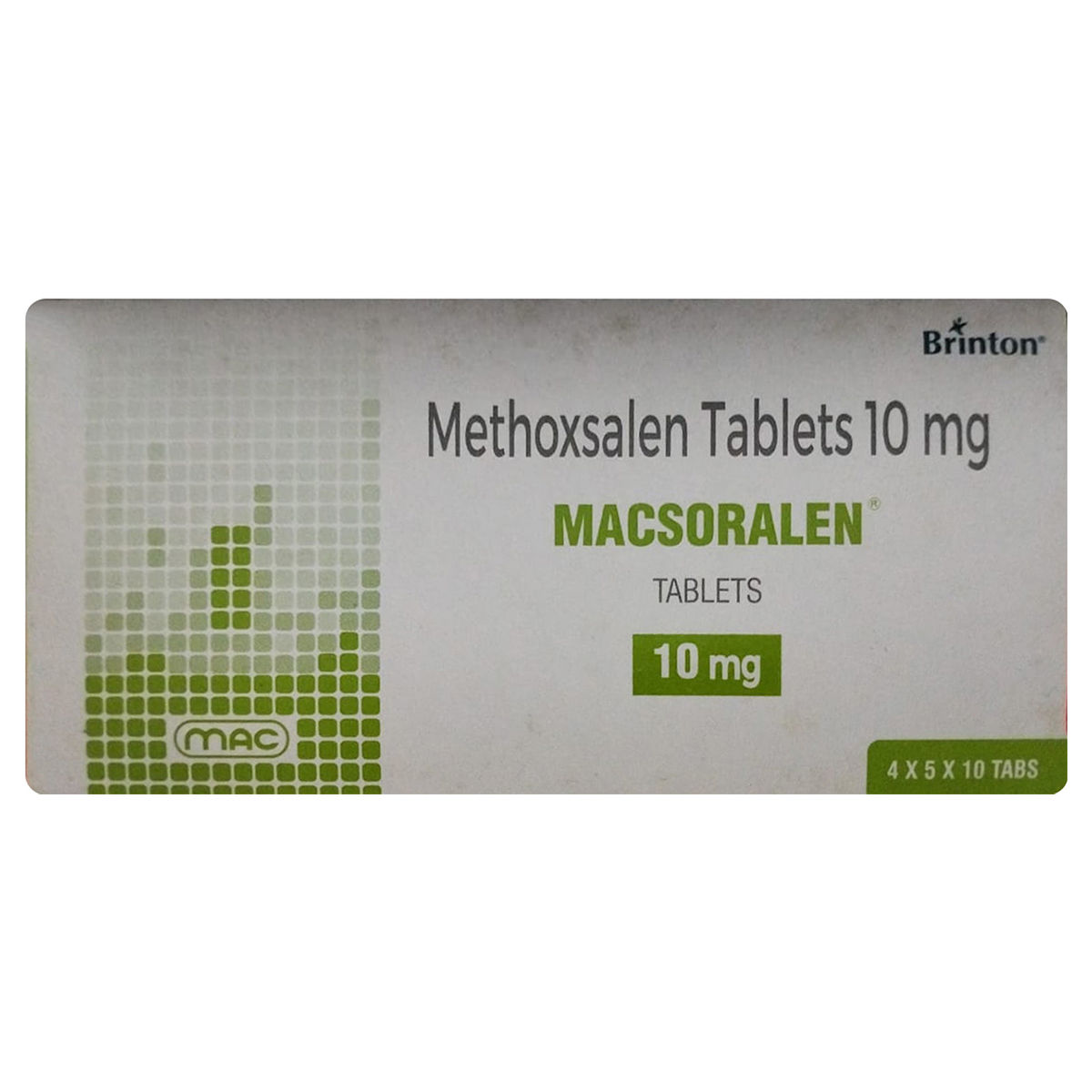 Buy Macsoralen Tablet 10's Online