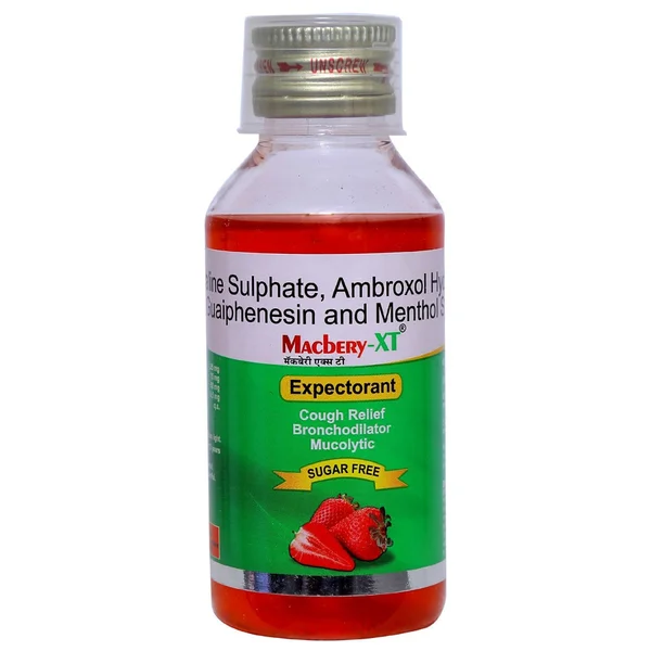 Macbery-XT Sugar Free Expectorant 100 ml
