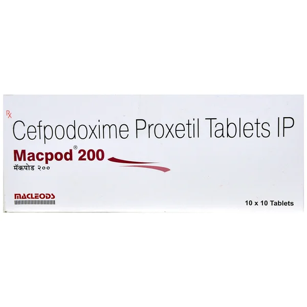 Macpod 200 Tablet 10's