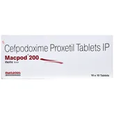 Macpod 200 Tablet 10's, Pack of 10 TABLETS