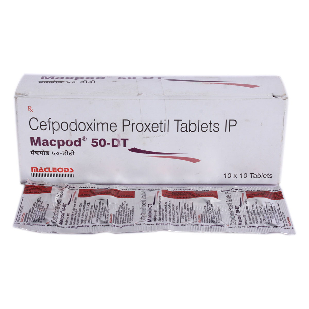 Macpod 50-DT Tablet 10's, Pack of 10 TabletS Macpod 50-DT Tablet 10's, Pack of 10 TabletS