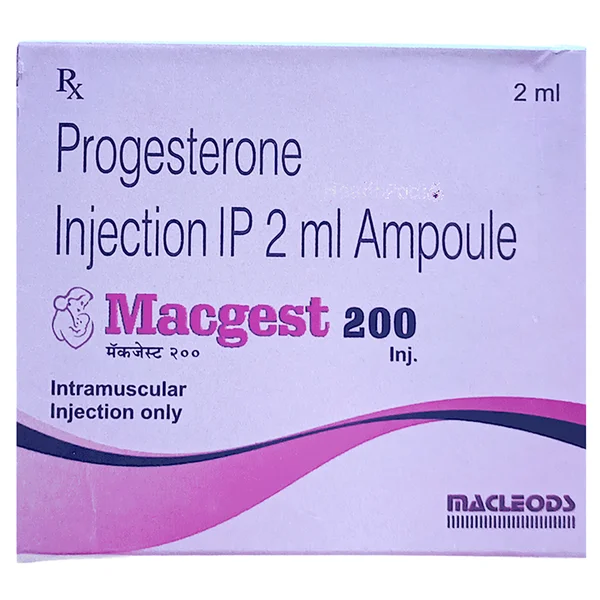 Macgest 200 mg Injection 2 ml