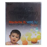 Macbrite D3 400IU Drops 15 ml, Pack of 1 ORAL DROP