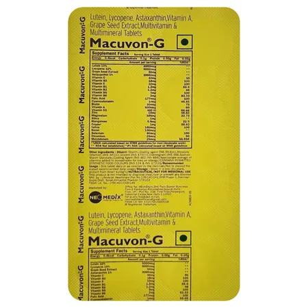Macuvon-G Tablet 10's