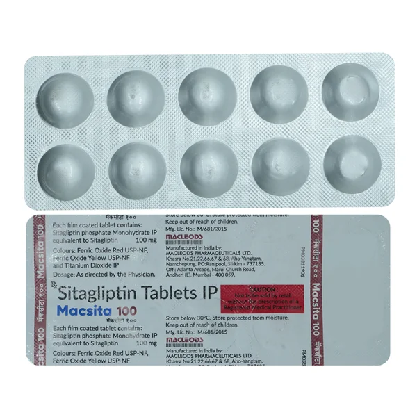 Macsita 100 Tablet 10's