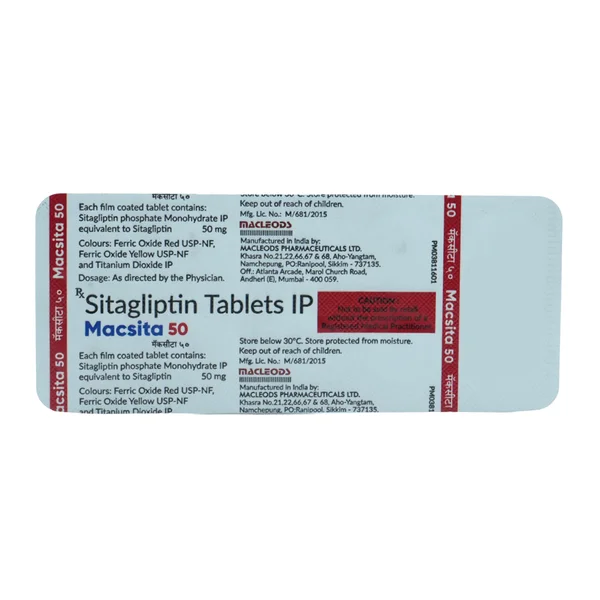 Macsita 50 Tablet 10's