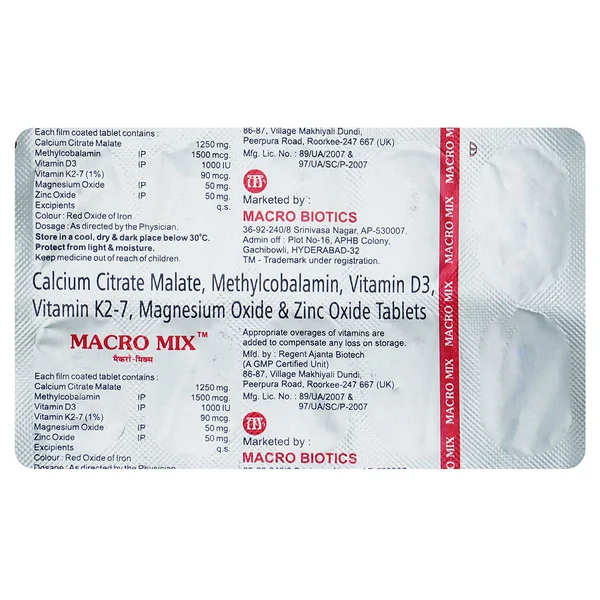 Macro Mix Tablet 10's