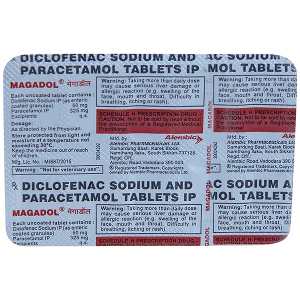 Magadol Tablet 10's, Pack of 10 TABLETS