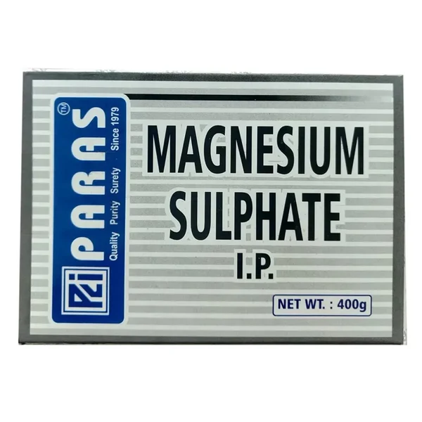 Magnesium Sulphate 400gm, Pack of 1 POWDER
