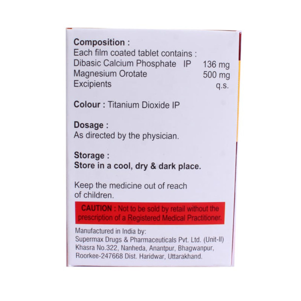 Magnorate Tablet 30's Price, Uses, Side Effects, Composition - Apollo ...