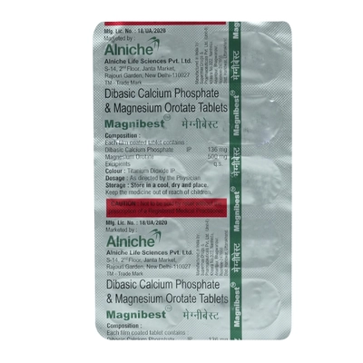 Magnibest Tablet 10's, Pack of 10 TabletS