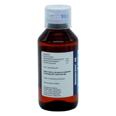 Magnatuss-DX Syrup 100 ml, Pack of 1 Syrup