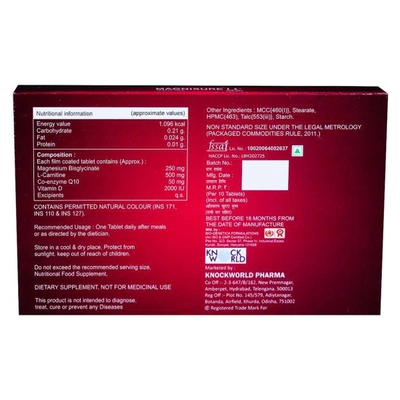 Magnisure LC Tablet 10's, Pack of 10 TabletS