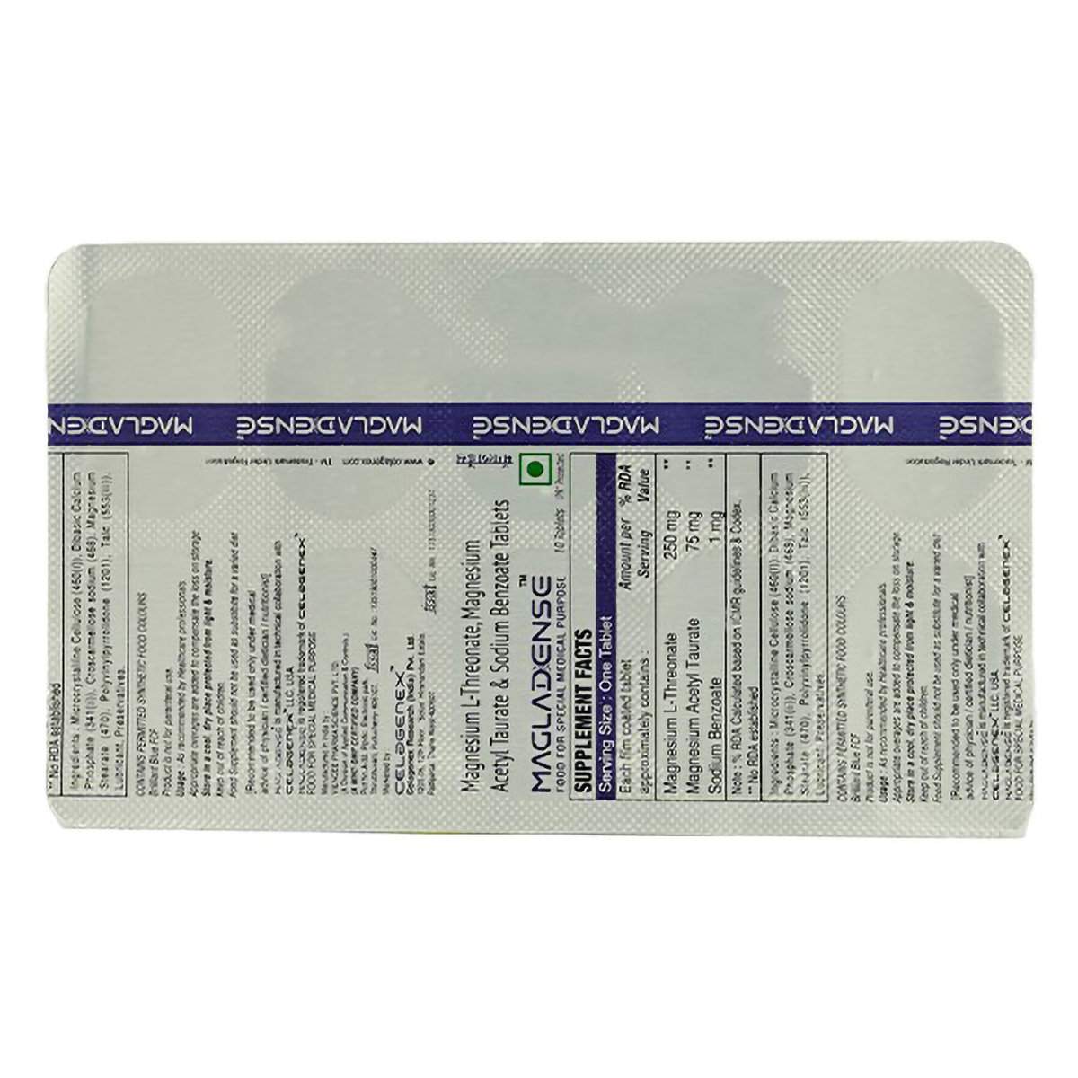 Magladense Tablet 10's, Pack of 10 Magladense Tablet 10's, Pack of 10