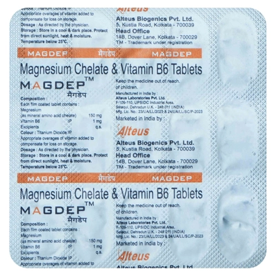 Magdep Tablet 15's, Pack of 15 TABLETS