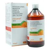 Magspur Sugar Free Orange Oral Solution 450 ml, Pack of 1 ORAL SOLUTION