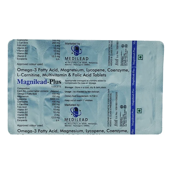 Magnilead-Plus Tablet 10's