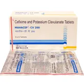 Mahacef-CV 200 Tablet 6's, Pack of 6 TABLETS
