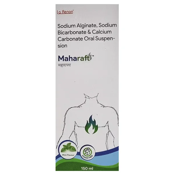 Maharaft Sugar Free Mint Flavour Oral Suspension 150 ml, Pack of 1 Oral Suspension