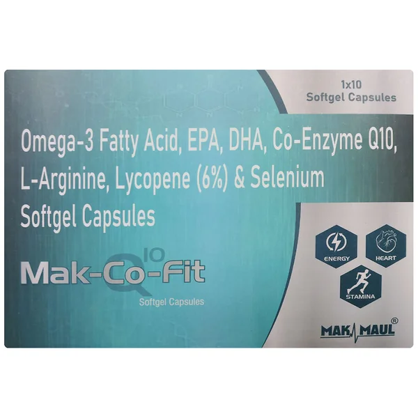 Mak-Co-Fit Softgel Capsule 10's