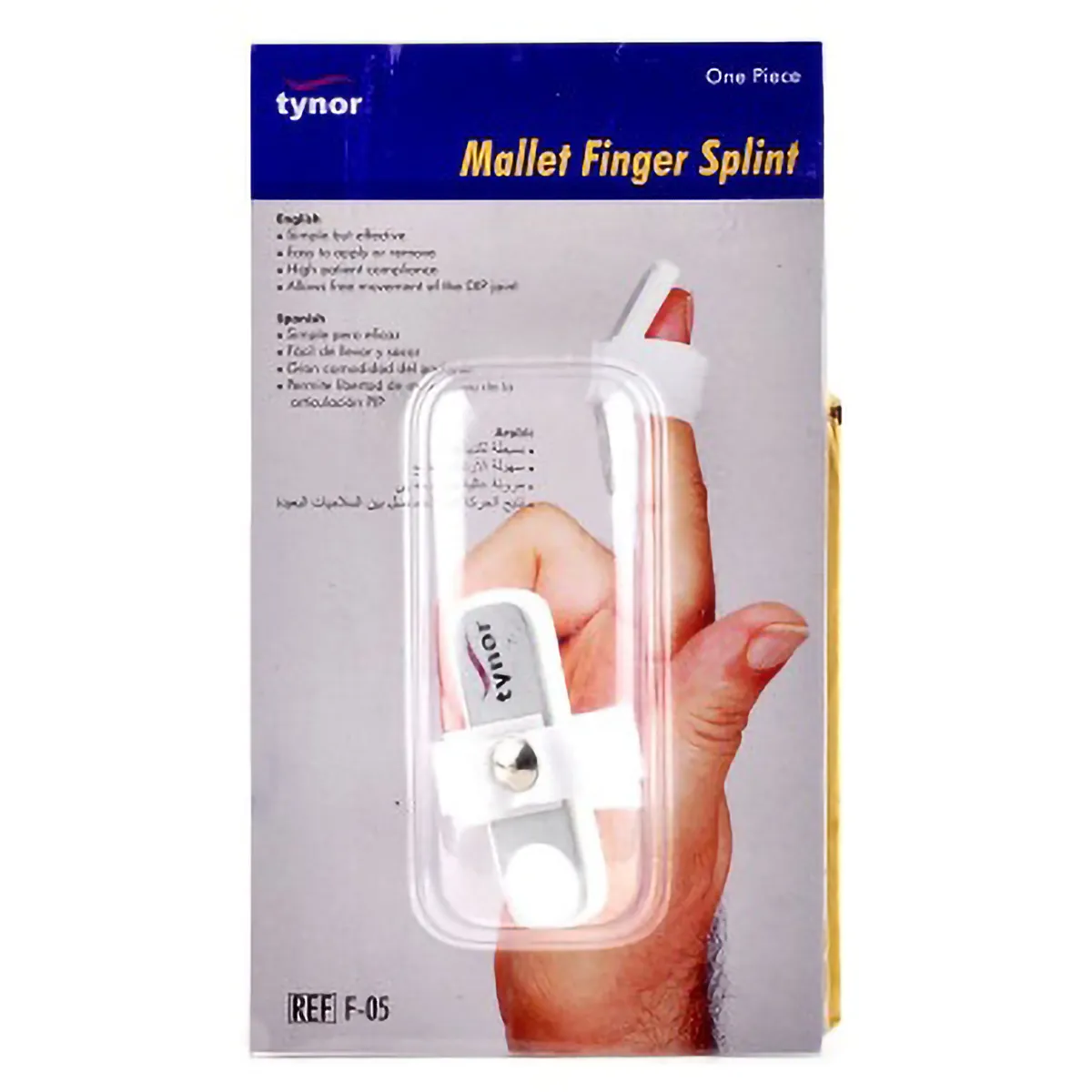 Buy Tynor Mallet Finger Splint Universal, Count 19 Minutes