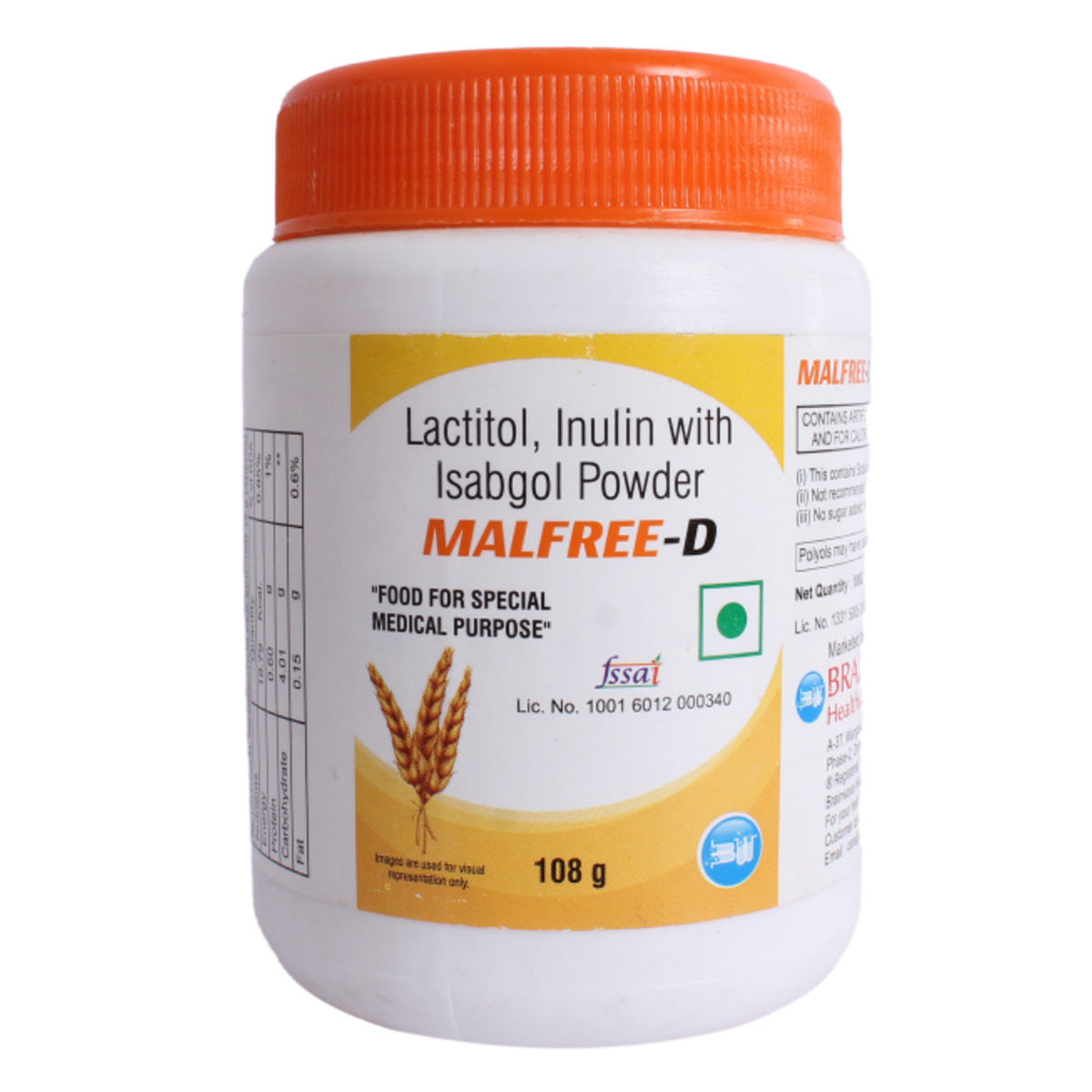 Buy Malfree-D Powder 108 gm Online
