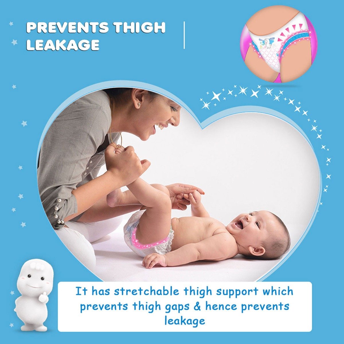 MamyPoko Extra Absorb Diaper Pants XL, 4 Count, Pack of 1 MamyPoko Extra Absorb Diaper Pants XL, 4 Count, Pack of 1