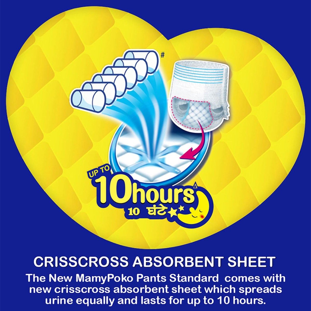 MamyPoko All Night Absorb Diaper Pants Small, 10 Count, Pack of 1 MamyPoko All Night Absorb Diaper Pants Small, 10 Count, Pack of 1