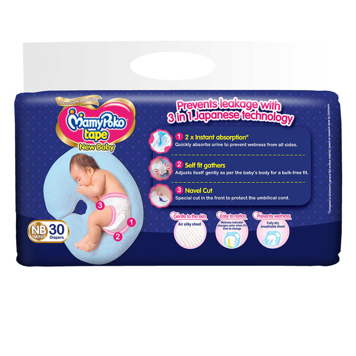 Buy MamyPoko Pants Standard Pant Style Diapers Small 40  Pack of 2  Online at Firstcrycom